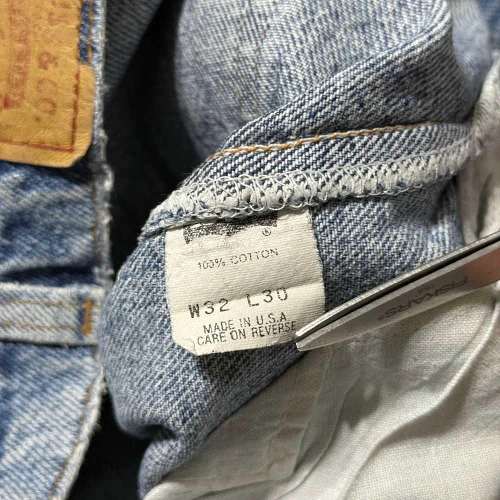 VTG Levis 550‎ Jeans Mens 30x30 Blue Made in USA Relaxed Tapered